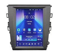 Android 15 Radio Coche Pantalla Táctil 9.7 Pulgadas para Ford Mondeo Fusion 2013-2019 Conectar y Usar Navegación GPS Control del Volante 4G WiFi FM Am RDS Enlace Espejo con V1 Pro 4 Core WiFi 2+32GB