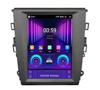 Android 15 Radio Coche Pantalla Táctil 9.7 Pulgadas para Ford Mondeo Fusion 2013-2019 Conectar y Usar Navegación GPS Control del Volante 4G WiFi FM Am RDS Enlace Espejo con V1 Pro 4 Core WiFi 2+32GB