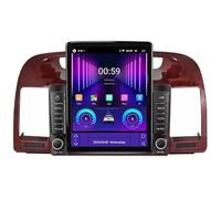 Android 15 Radio Coche Pantalla Táctil 9.7 Pulgadas para Toyota Camry 2002 2003 2004 2005 Conectar y Usar Navegación GPS Control del Volante 4G WiFi FM Am RDS Enlace Espejo con Bluetooth