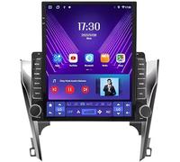Android 15 Radio Coche Pantalla Táctil 9.7 Pulgadas para Toyota Camry 2012-2015 Conectar y Usar Navegación GPS Control del Volante 4G WiFi FM Am RDS Enlace Espejo con Bluetooth