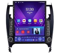 Android 15 Radio Coche Pantalla Táctil 9.7 Pulgadas para Toyota Camry 7 XV 50 55 US Edition 2012-2017 Conectar y Usar Navegación GPS Control del Volante 4G WiFi FM Am RDS Enlace Espejo con Bluetooth