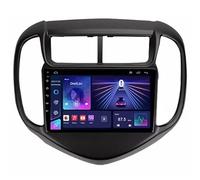 Android 15 Radio Coche Pantalla Táctil 9 Pulgadas para Chevrolet Aveo Sonic 2017-2021 Conectar y Usar Navegación GPS Control del Volante 4G WiFi FM Am RDS Enlace Espejo con B HM602 4 Core WiFi 1+32GB