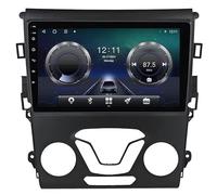Android 15 Radio Coche Pantalla Táctil 9 Pulgadas para Ford Fusion Mondeo5 2014-2019 Conectar y Usar Navegación GPS Control del Volante 4G WiFi FM Am RDS Enlace Espejo con Bluetooth