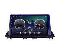 Android 15 Radio Coche Pantalla Táctil 9 Pulgadas para Mazda 3 2013-2017 Conectar y Usar Navegación GPS Control del Volante 4G WiFi FM Am RDS Enlace Espejo con Bluetooth