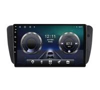 Android 15 Radio Coche Pantalla Táctil 9 Pulgadas para Seat lbiza MK4 6J 2009-2016 Conectar y Usar Navegación GPS Control del Volante 4G WiFi FM Am RDS Enlace Espejo con Bluetooth