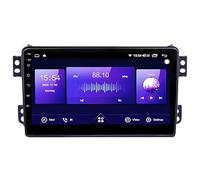 Android 15 Radio Coche Pantalla Táctil 9 Pulgadas para Suzuki Splash Ritz 2008-2012 Conectar y Usar Navegación GPS Control del Volante 4G WiFi FM Am RDS Enlace Espejo con Bluetooth