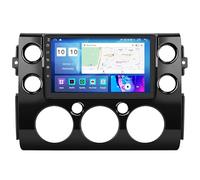 Android 15 Radio Coche Pantalla Táctil 9 Pulgadas para Toyota Land Cruiser FJ 2017 Conectar y Usar Navegación GPS Control del Volante 4G WiFi FM Am RDS Enlace Espejo con Blue HM603 4 Core WiFi 2+32GB