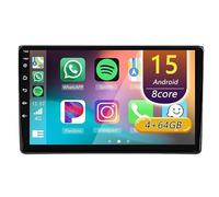 Android 15 Radio Coche,para Audi A4 S4 B6 B7 con Wireless Carplay Android Auto, Radio Táctil De 9 Pulgadas con GPS Navi WiFi Bluetooth Cámara SWC(B 4core(4G+64G))