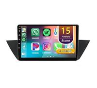 Android 15 Radio Coche,para BMW X1 E84 2009-2012 con Wireless Carplay Android Auto, Radio Táctil De 9 Pulgadas con GPS Navi WiFi Bluetooth Cámara SWC(C 8core(4G+64G))