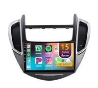 Android 15 Radio Coche,para Chevrolet Tracker 3 2013-2017 con Wireless Carplay Android Auto, Radio Táctil De 9 Pulgadas con GPS Navi WiFi Bluetooth Cámara SWC(F 8core(8G+256G))