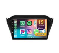 Android 15 Radio Coche,para JAC Refine S2 2015-2019 con Wireless Carplay Android Auto, Radio Táctil De 9 Pulgadas con GPS Navi WiFi Bluetooth Cámara SWC(C 8core(4G+64G))
