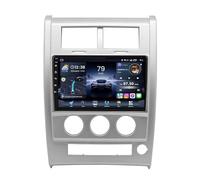 Android 15 Radio Coche para Jeep Cherokee Liberty KK 2007-2012 con Wireless Carplay y Android Auto, Pantalla Táctil HD de 9 Pulgadas GPS/Bluetooth/EQ(8core(4G+64G))
