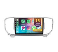 Android 15 Radio Coche,para KIA Sportage 4 KX5 2016-2018 con Carplay Android Auto, Radio Táctil De 9 Pulgadas con GPS Navi WiFi Bluetooth Cámara SWC(C1,B 4core(4G+64G))