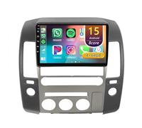 Android 15 Radio Coche,para Nissan Pathfinder R51/Navara D40 2004-2014 con Carplay Android Auto, Radio Táctil De 9 Pulgadas con GPS Navi WiFi Bluetooth Cámara SWC(A1,B 4core(4G+64G))