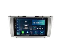 Android 15 Radio Coche para Toyota Camry 7 XV 40 50 2006-2011 9 Pulgadas Android Radio de Coche 2 DIN con Carplay Inalámbrico/Android Auto Bluetooth/GPS Navi/FM Radio/WiFi/USB/SWC(F 4Core 1+32G)