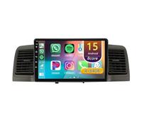 Android 15 Radio Coche,para Toyota Corolla E120 E130 2000-2007 con Carplay Android Auto, Radio Táctil de 9 Pulgadas con GPS Navi WiFi Bluetooth Cámara SWC(B1,B 4core(4G+64G))