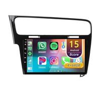 Android 15 Radio Coche,para VW Volkswagen Golf 7 2013-2017 con Wireless Carplay Android Auto, Radio Táctil De 9 Pulgadas con GPS Navi WiFi Bluetooth Cámara SWC(A,D 8core(6G+128G))