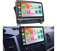 Android 15 Radio de Coche estéreo para Tundra 2007-2013 Sequoia 2008-2019 10.1 "Pantalla táctil WiFi inalámbrico CarPlay Android Auto Bluetooth GPS Navi cámara de Respaldo SWC(Color:8CORE 8+256G)