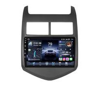 Android 15 Radio de Coche para Chevrolet Aveo 2 Sonic 2011-2015 con Carplay Android Auto Pantalla Táctil de 9 Pulgadas con FM RDS/DSP/Controles del Volante(4core (2G+32G))