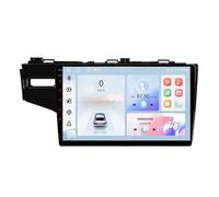 Android 16.0 Radio Coche con Pantalla Táctil 9 Pulgadas para Fit Jazz 2014-2018 Navegación GPS Control del Volante 4G WiFi FM Am RDS Mandos Volante Bluetooth(HM601 4 Core WiFi 1+16GB)