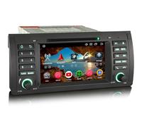 Android 16 4GB+64GB Radio Coche Bluetooth para BMW X5 E53