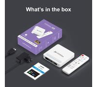 Android 8K TV Box - RNCYN - Android 14 - Quad-Core H618 - Mali-G31 MP2 - WiFi 6 - Bluetooth - 16GB ROM - 2 GB RAM