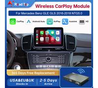 CarPlay inalámbrico para Mercedes Benz GLE GLS 2016-2018, con Android Auto Mirror Link AirPlay, NTG5.0-Black
