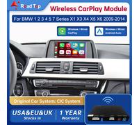 Android inalámbrico para coche BMW F10 F11 F07 GT F01 F02 F03 F04 E70 E71 E84 CIC NBT EVO interfaz Carplay enlace de espejo Air Play NBT