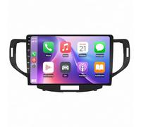 Android Radio para Honda Accord 8th Acura TSX 2008-2012 Wireless Carplay& Android Auto Dsp Bluetooth A2Dp WiFi Dab+ Pantalla Táctil Coche Radio de Coche, 4 Nuclear 1G＋32G