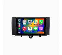 Android Radio para Smart Fortwo 451 2005-2015 Wireless Carplay& Android Auto Dsp Bluetooth A2Dp WiFi Dab+ Pantalla Táctil Coche Radio de Coche, 4 Nuclear 1G＋32G