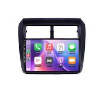 Android Radio para Toyota Wigo Agya 2013-2019 con Wireless Carplay Android Auto GPS WiFi RDS/FM SWC USB Cámara de Marcha Atrás Mic Androd Car Stereo, 4 Nuclear 1G＋32G