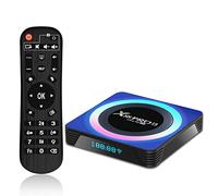 Android TV Box 13.0, X88 Pro 13 4GB RAM 64GB ROM RK3528 Quad-Core Cortex-A53 CPU, 2.4Ghz/5Ghz Dual Band Wifi6 8K/4K Resolución Ultra HD Bluetooth 5.0 Decodificador,2gb+16gb