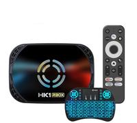 Android TV Box 14.0, HK1RBOX X50 Smart TV Box Wi-Fi 6 S905A/X5M CPU De Cuatro Núcleos 4K/8K 2.4G/5G Wi-Fi 5.0 USB 3.0 Android Box con Mini Teclado Inalámbrico,4gb+64gb