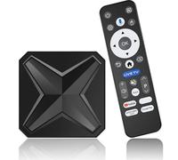 Android TV Box,Q1 Mini+ Android 14.0 2GB RAM 16GB ROM RK3518 Quad Core Cores-A53 Mali 450 MP2 GPU Support 8K 3D 1080P 2.4/5.8GHz WiFi BT5.4 10/100M Ethernet DLNA HDMI 2.0 H.265 USB3.0