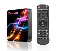 Android TV Box,X14 MAX Android 14.0 Smart TV Box 4GB RAM 32GB ROM RK3528 Quad-Core 64bit Cortex-A53 Mali 450 MP2 GPU Support 8K 3D 1080P 2.4/5.0GHz WiFi BT5.0 10/100M Ethernet DLNA USB 3.0 H.265