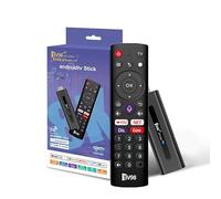 Android TV Stick 4K 2GB + 16GB Control de voz 4 aplicaciones Click BT5.0 H313 WiFi5 Dual 2.4G/5G Quad-Core 64bit HDR10+ Ultra USB HD Smart TV Stick Box
