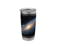 Andromeda Galaxy M31 Astronomía Amantes del espacio Vaso térmico de acero inoxidable de doble pared