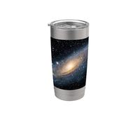 Andromeda Galaxy M31 Astronomía Amantes del espacio Vaso térmico de acero inoxidable de doble pared
