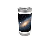 Andromeda Galaxy M31 Astronomía Amantes del espacio Vaso térmico de acero inoxidable de doble pared