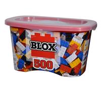 Simba Blox Container 104114206 - Contenedor 500, 5 Colores, 8 Piedras de 80, 4 Unidades de 20 Unidades, a Partir de 4 años