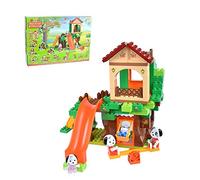 Androni Unico Plus 8933 Maximilian Families - Parque de juegos para construir (96 piezas) , Modelos/colores Surtidos, 1 Unidad