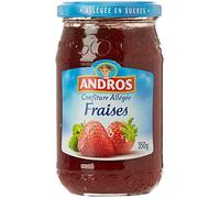 Andros Azúcar Fresa Mermelada Lighter En El Bote De 350 G