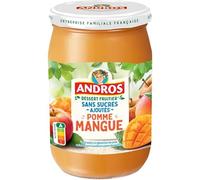 ANDROS Postre manzana mango sin azúcares añadidos 650 g