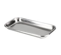 Androxeda Bandeja médica de Acero Inoxidable para Instrumentos médicos útil para Laboratorio Bandeja para Herramientas