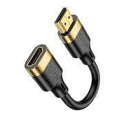 ANDTOBO Cable de Extensión HDMI 2.1 Alargador HDMI 8K, Adaptador Macho a Hembra 8K@60Hz 4K@240Hz 2.1 Alta Velocidad 48Gbps Compatible con Xbox, PS5, Switch, Roku Stick, Blu Ray, HDTV, PC-【16CM】