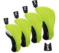 Andux - Cubiertas de Cabeza de Madera para Conductor de Golf, 460 CC, 4 Unidades