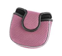 Andux Cubiertas para Palos de Golf Fundas de Malla para Putter de Golf, Cuadrada MT/TG14 Rosa
