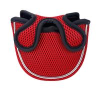 Andux Cubiertas para Palos de Golf Putter Fundas de Palos de Golf de Eje Central, semicírculo MT/TG16 (Rojo)