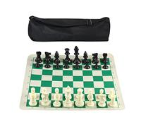 Andux Juego de Ajedrez Plegable con Bolsa de Transporte Portátil XQTZ-02