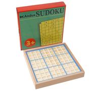 Andux Sudoku - Juego de mesa de madera con cajón, número SD-02 (azul)